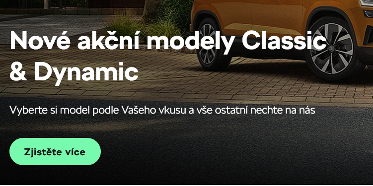 Akční modely Classic a Dynamic